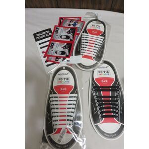3 SETS OF HOMAR NO TIE SHOE LACES ALL NEW IN PACKAGE